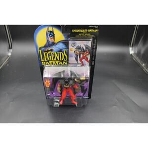 1994 Legends of Batman KNIGHTQUEST BATMAN action figure w Battle Wings & Missile